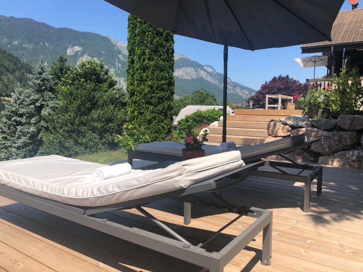 L'Ours Blanc Lodge Le Biot Dış mekan fotoğraf