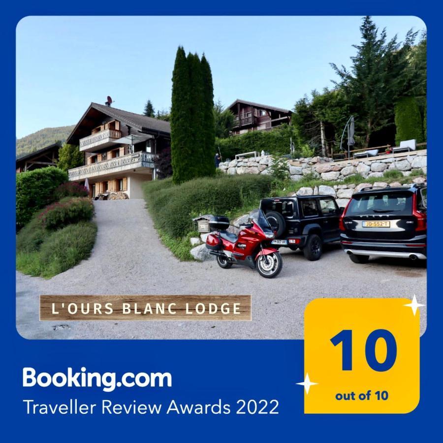 L'Ours Blanc Lodge Le Biot Dış mekan fotoğraf