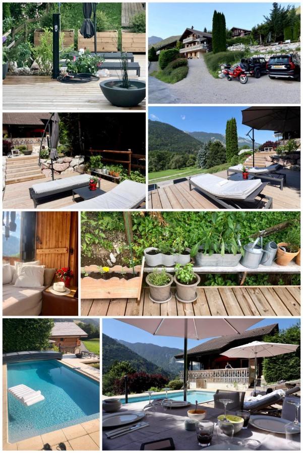 L'Ours Blanc Lodge Le Biot Dış mekan fotoğraf