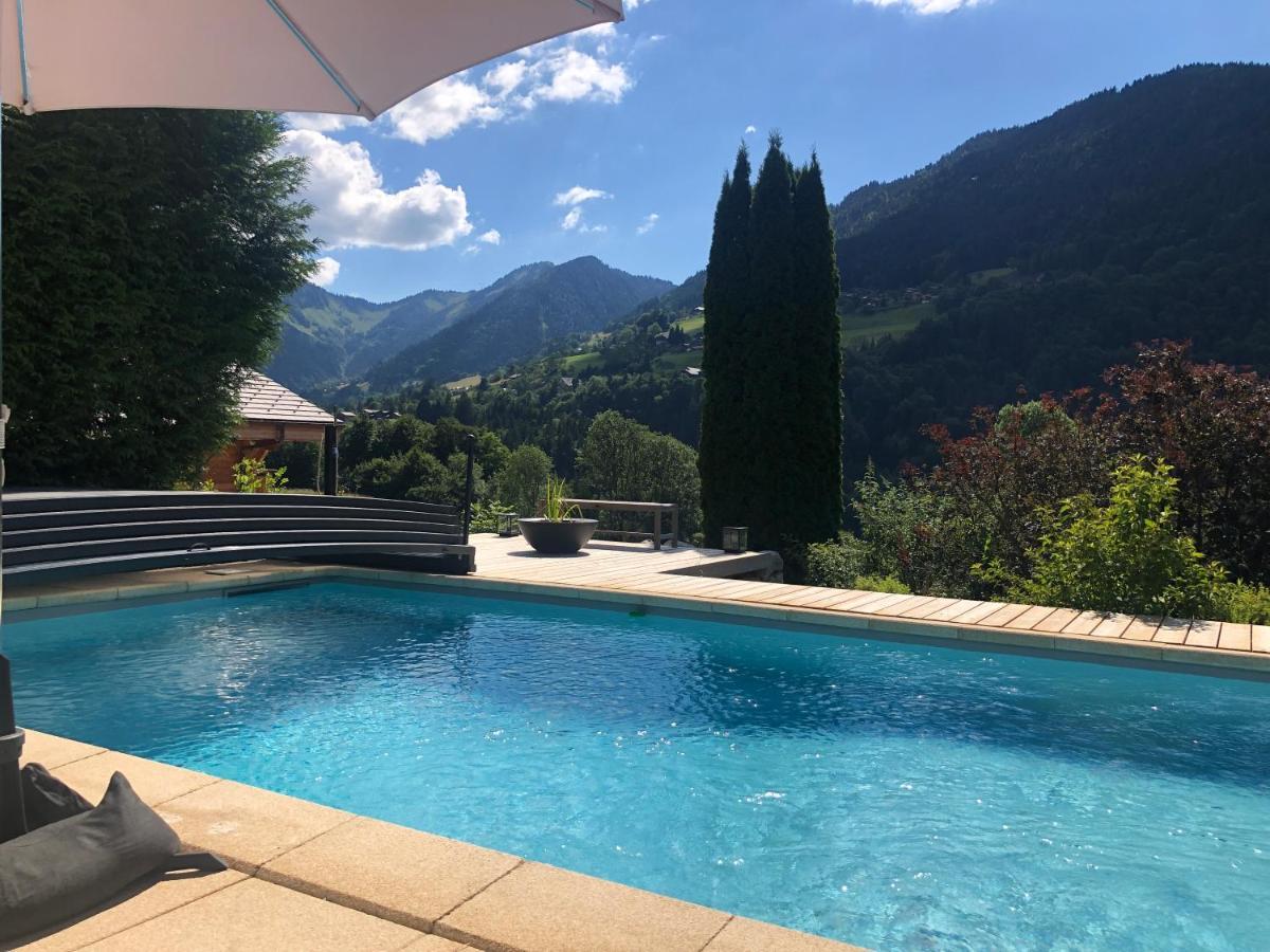 L'Ours Blanc Lodge Le Biot Dış mekan fotoğraf