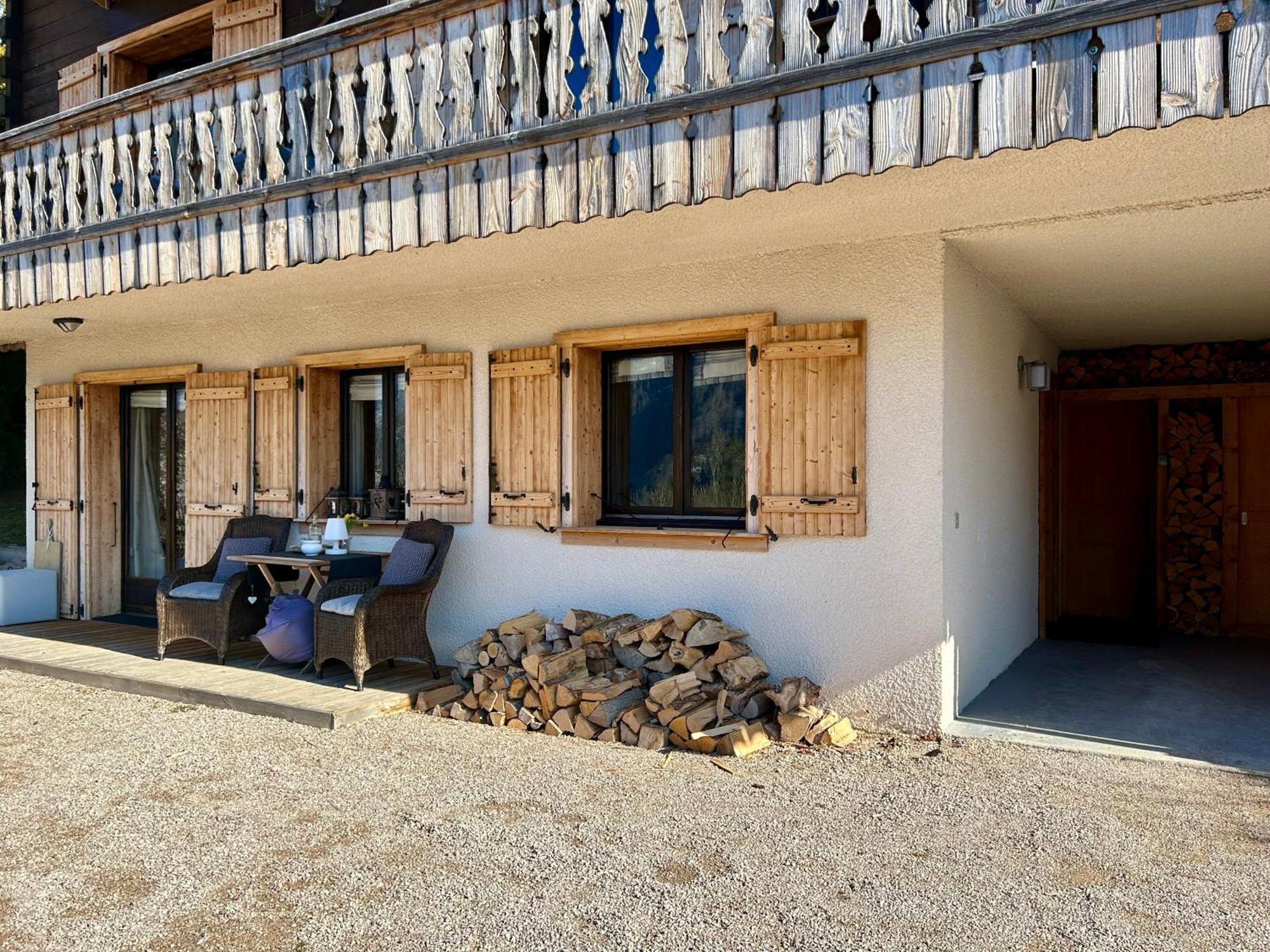 L'Ours Blanc Lodge Le Biot Dış mekan fotoğraf