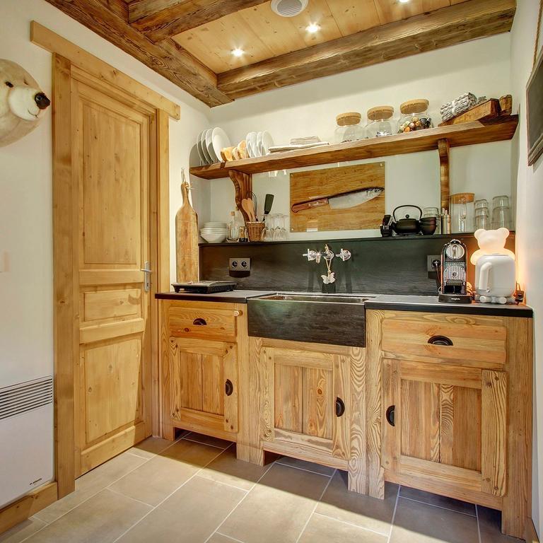 L'Ours Blanc Lodge Le Biot Dış mekan fotoğraf