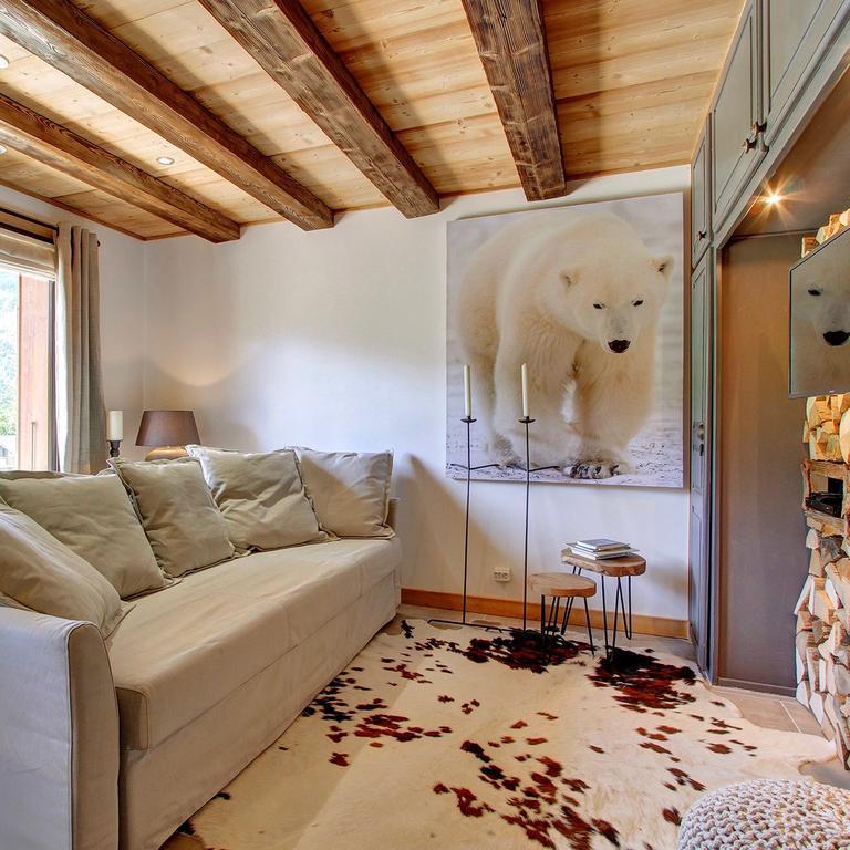 L'Ours Blanc Lodge Le Biot Dış mekan fotoğraf