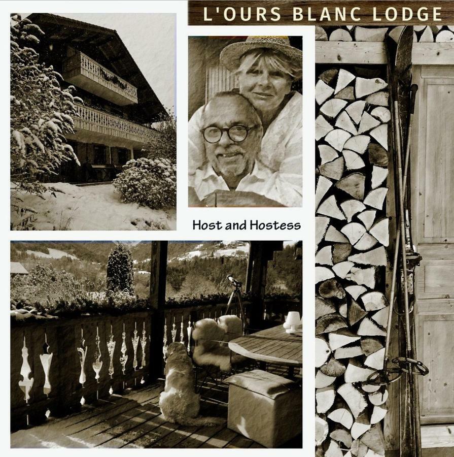 L'Ours Blanc Lodge Le Biot Dış mekan fotoğraf