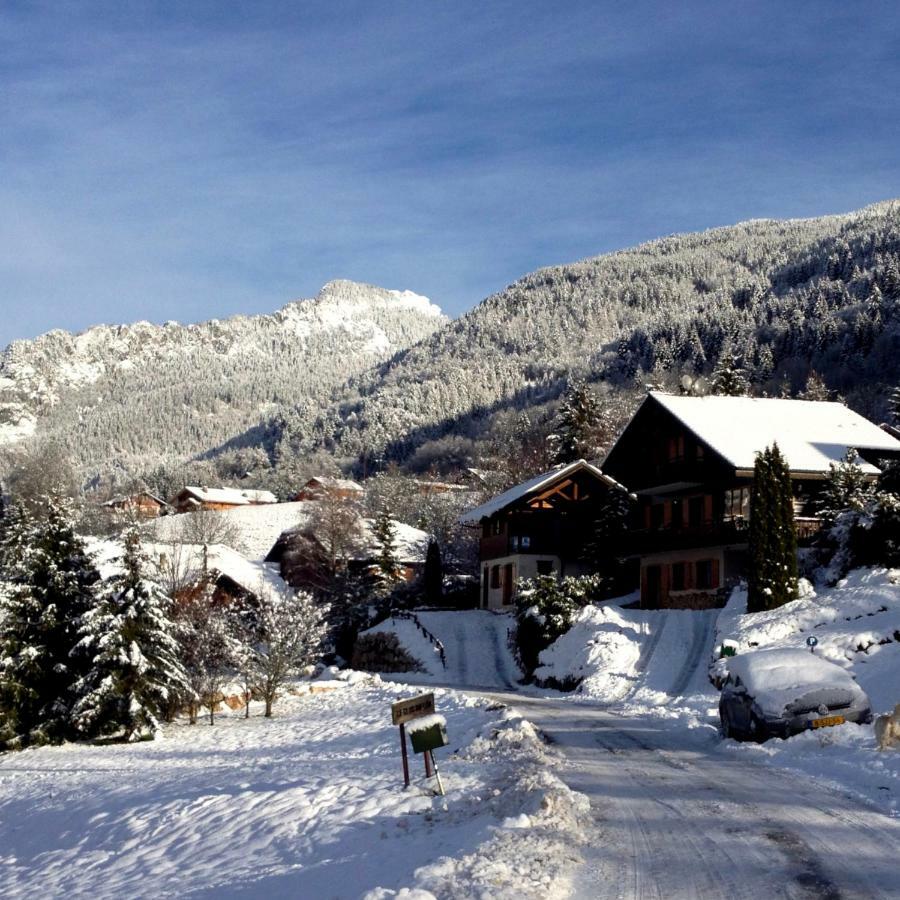 L'Ours Blanc Lodge Le Biot Dış mekan fotoğraf